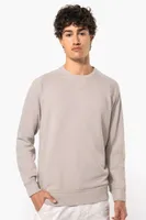 Bluză bărbați Kariban Organic Cotton Crew Neck Raglan Sleeve personalizată, pe model