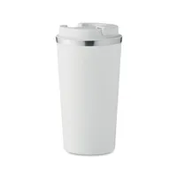 Pahar cu pereți dubli 510 ml personalizat, alb