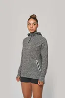 Hanorac bărbați Proact Zip Neck Sports personalizat, pe model