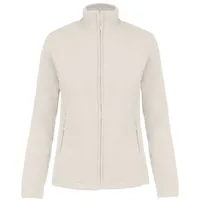 Jachetă damă Kariban Maureen Full Zip Microfleece personalizată, natural