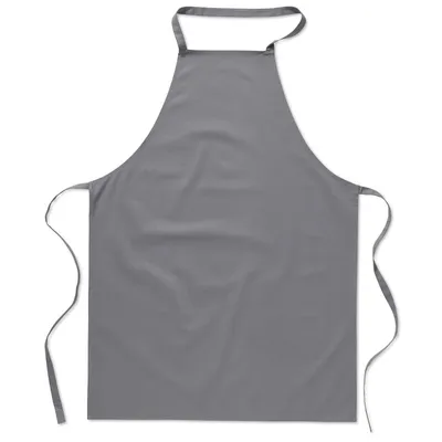 Şorţ bucătărie bumbac personalizat, gri