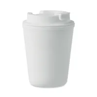 Cană din PP 300 ml personalizată, alb