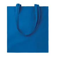 Sacoşă cumpărături cu mânere personalizată, albastru regal