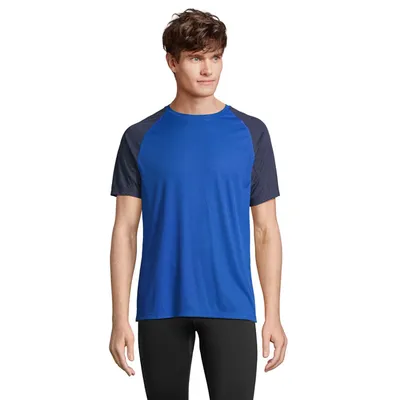 Tricou unisex Sol's Vortex Raglan