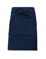 Șorț Kariban Cotton Mid-length personalizat, albastru