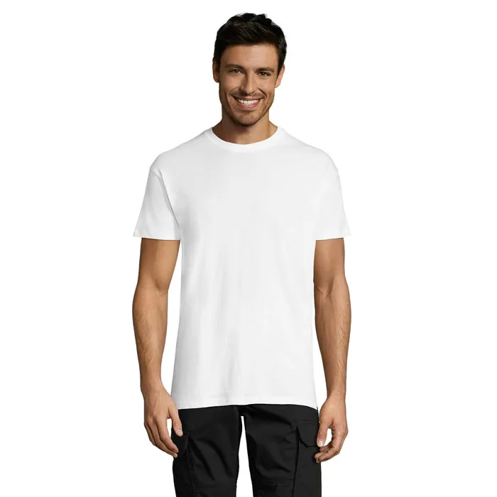 REGENT Uni Tricou 150g personalizat, white
