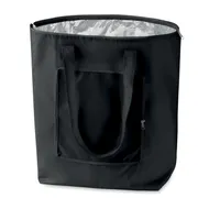 Sacoșă cumpărături pliabilă personalizată, negru