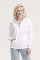 Hanorac unisex SOL'S Carter Full-zip personalizat, pe model