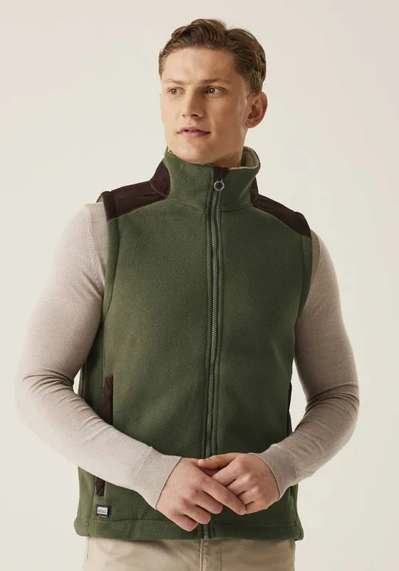 Vestă bărbați Regatta Faversham Fleece Bodywarmer