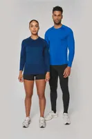 Tricou cu mânecă lungă bărbați Proact Adults Base Layer Sports personalizat, pe model