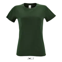 Tricou damă SOL'S Regent Round Collar personalizat, verde