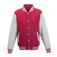 Hot Pink/White