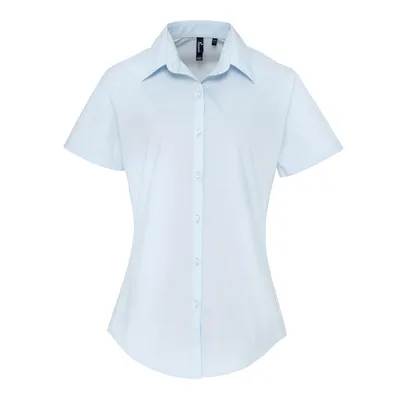 Cămașă damă Premier Poplin Supreme Short Sleeve personalizată
