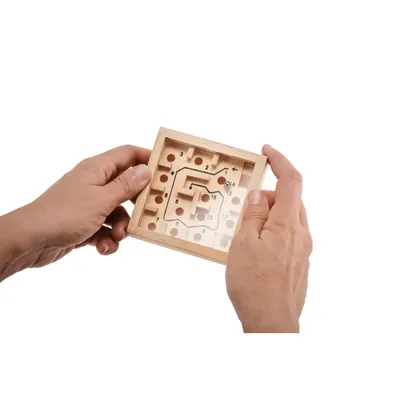 Joc labirint din lemn de pin personalizat
