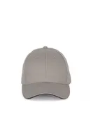 Șapcă K-UP With Contrasting Sandwich Peak 6 Panels personalizată, gri