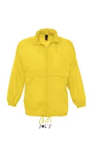 Jachetă unisex SOL'S Surf Water Repellent Windbreaker personalizată, galben