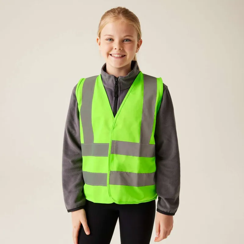 Vestă copii Regatta Hi-vis Pro Vest personalizată, pe model