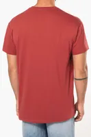 Tricou unisex Kariban Organic 190IC Crew Neck personalizat, pe model