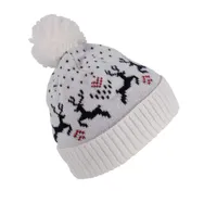 Căciulă K-UP Winter Beanie With Reindeer Design personalizată, natural