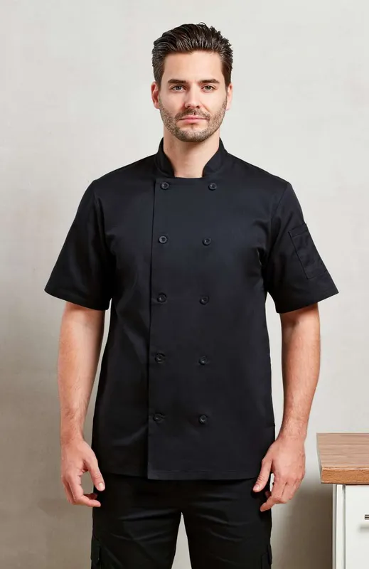 Jachetă unisex Premier Short Sleeve Chef S