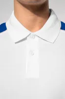 Tricou polo bărbați Kariban Baseball Short-sleeved personalizat, pe model