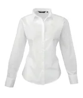 Cămașă damă Premier Poplin Blouse personalizată, alb