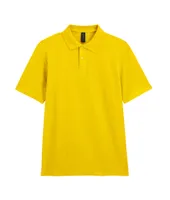 Tricou polo bărbați Gildan Softstyle™ Adult Double Piqué personalizat, galben