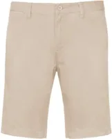 Pantaloni scurți bărbați Kariban Chino Bermuda Shorts personalizați, maro