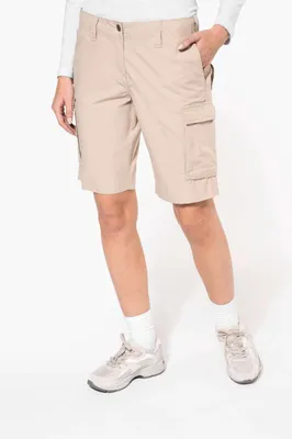 Pantaloni scurți damă Kariban Lightweight Multipocket Bermuda Shorts personalizați