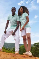 Tricou polo damă SOL'S Planet personalizat, pe model