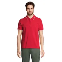 Tricou polo Sol's Palermo Tricou personalizat, khaki/graphite