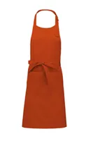 Șorț Kariban Polyester Cotton With Pocket personalizat, portocaliu
