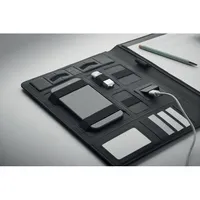 Dosar A4 cu încărcător wireless personalizat