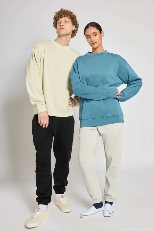 Bluză unisex Lane Seven Urban Crewneck Garment Dyed