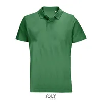 Tricou polo unisex Sol's Pulse personalizat, kelly green