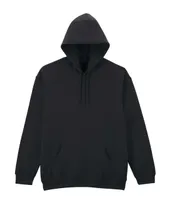 Hanorac unisex Gildan Softstyle™ Midweight Fleece Adult personalizat, negru