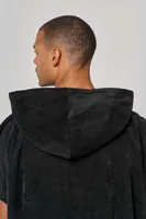 Hanorac unisex Proact Towelling Poncho personalizat, pe model