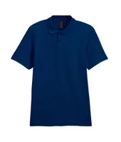 Tricou polo bărbați Gildan Softstyle™ Adult Double Piqué personalizat, albastru