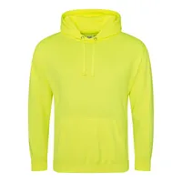 Hanorac unisex Just Hoods Electric personalizat, galben