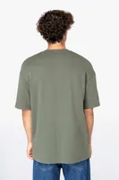 Tricou unisex Native Spirit Eco-friendly Oversized French Terry personalizat, pe model