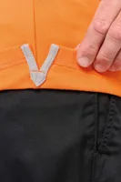 Tricou polo bărbați Designed To Work Short-sleeved personalizat, pe model