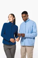 Jachetă damă Kariban Maureen Full Zip Microfleece personalizată, pe model