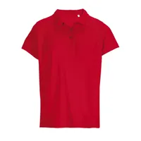 Tricou polo damă SOL'S Pulse personalizat, roșu
