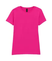 Tricou damă Gildan Softstyle™ personalizat, roz