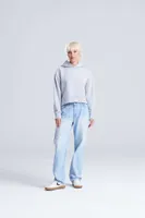 Hanorac damă Just Hoods Relaxed personalizat, pe model