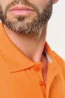 Tricou polo bărbați Designed To Work Short-sleeved personalizat, pe model