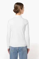 Tricou polo damă Kariban Jersey personalizat, pe model