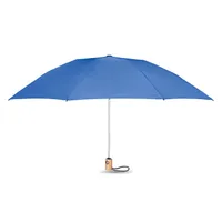 Umbrelă 190T RPET 23 inch personalizată, albastru regal