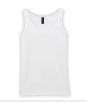 Tricou damă Gildan Softstyle™ Tank Top personalizat, alb