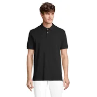 Tricou polo bărbați Sol's Pacific personalizat, black